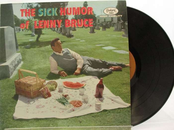 LENNY BRUCE - THE SICK HUMOR OF LENNY - USA VG+ /VG+