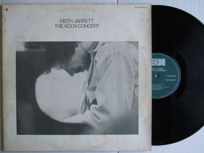 KEITH JARRETT - THE KOLN CONCERT - GERMANY VG /VG+ 2 LP GATEFOLD