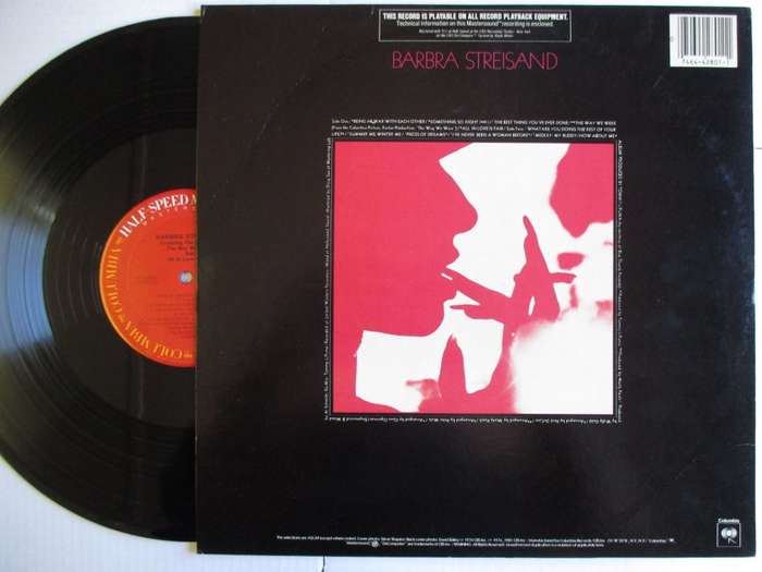 BARBRA STREISAND - THE WAY WE WERE - USA VG+ /VG+ HALF SPEED MASTER