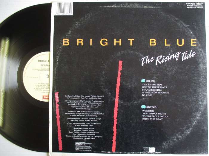 BRIGHT BLUE - THE RISING TIDE - RSA VG / VG