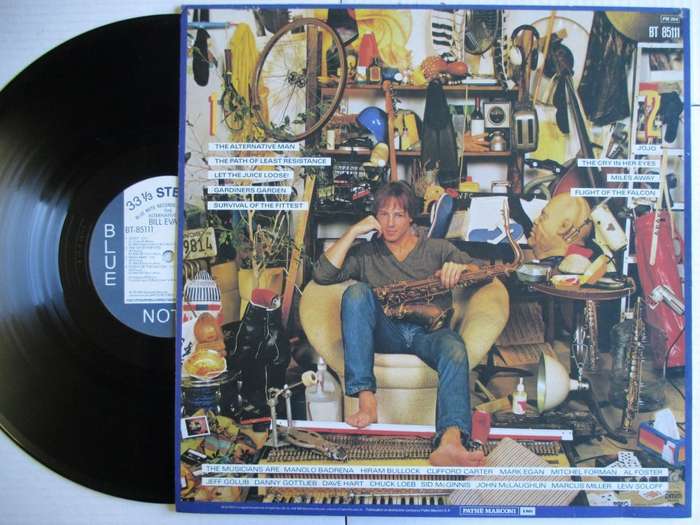 BILL EVANS - THE ALTERNATIVE MAN - FRANCE VG+ /VG+