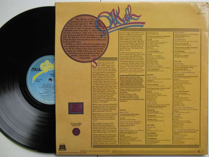 VA - OKEH RHYTHM & BLUES - UK VG+ / EX 2 LP GATEFOLD
