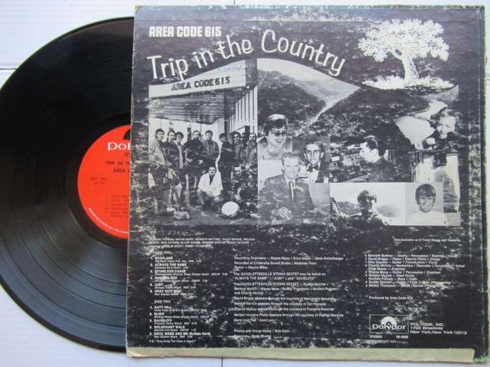 AREA CODE 615 - TRIP IN THE COUNTRY - USA - VG- / VG