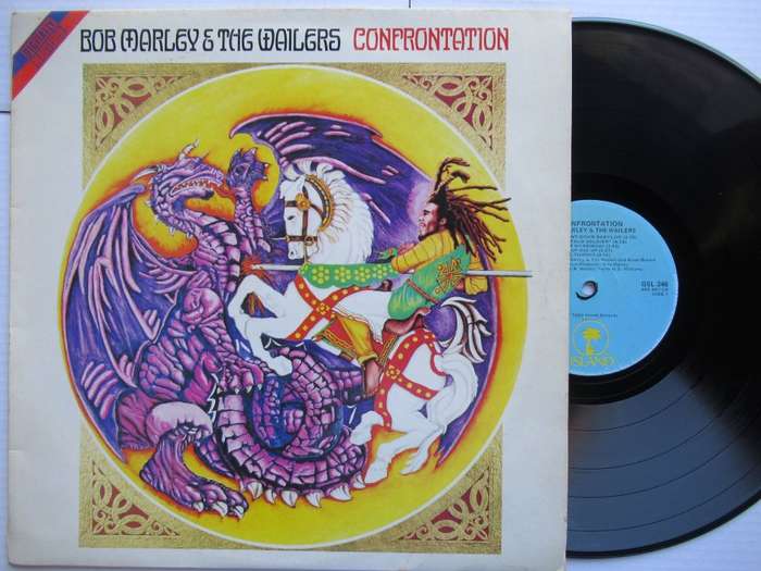 BOB MARLEY & THE WAILERS - CONFRONTATION - RSA -VG / VG+