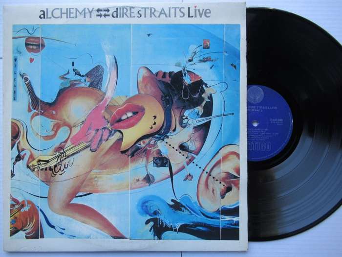 DIRE STRAITS - ALCHEMY - RSA - VG+ /VG+ 2 LP GATEFOLD