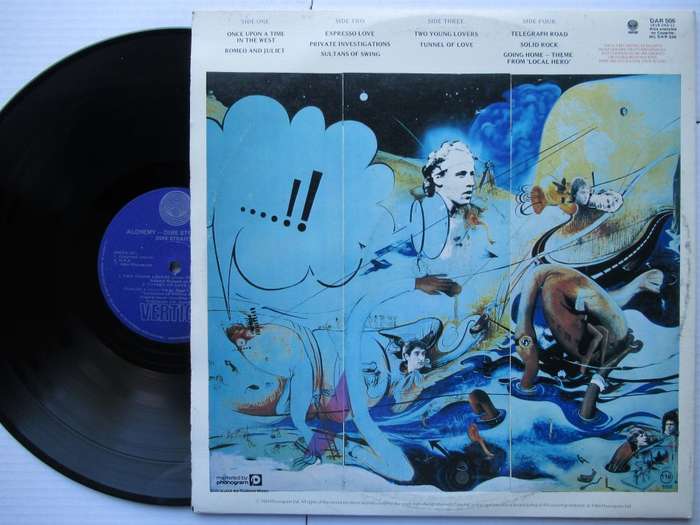 DIRE STRAITS - ALCHEMY - RSA - VG+ /VG+ 2 LP GATEFOLD