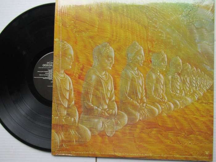 DEVADIP CARLOS SANTANA -  ONENESS SILVER DREAMS GOLDEN REALITY - USA EX /EX GATEFOLD
