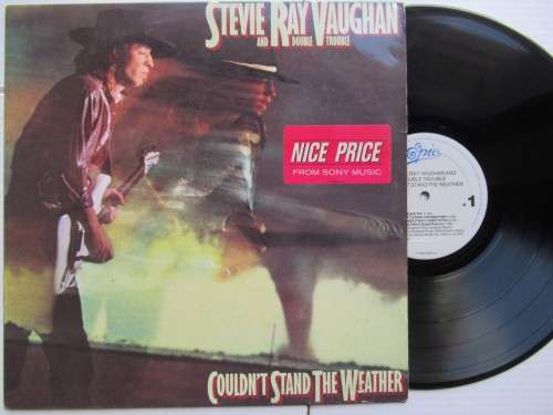 STEVIE RAY VAUGHAN AND DOUBLE TROUBLE - COULDN'T STAND THE WEATHER - HOLLAND - VG+  / VG+