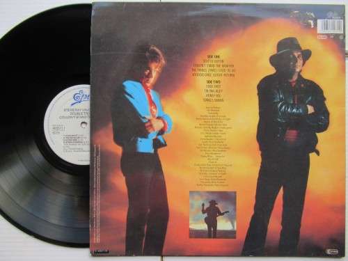 STEVIE RAY VAUGHAN AND DOUBLE TROUBLE - COULDN'T STAND THE WEATHER - HOLLAND - VG+  / VG+