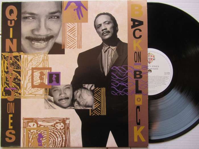 QUINCY JONES - BACK ON THE BLOCK - RSA - VG+ /VG+