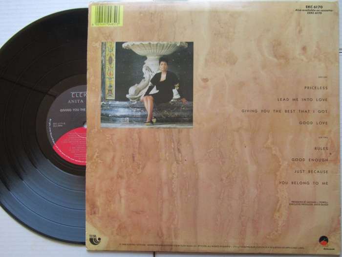 ANITA BAKER - GIVING YOU THE BEST THAT I GOT - RSA - VG+ /VG+