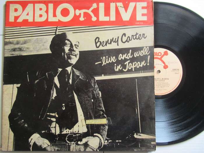 BENNY CARTER - LIVE AND WELL IN JAPAN - RSA - VG- /VG+ GATEFOLD