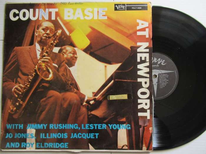 COUNT BASIE - AT THE NEWPORT - RSA - VG-/VG+