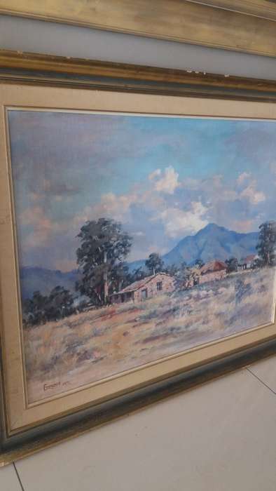 Oil Painting Signed Gregoire dated 1974