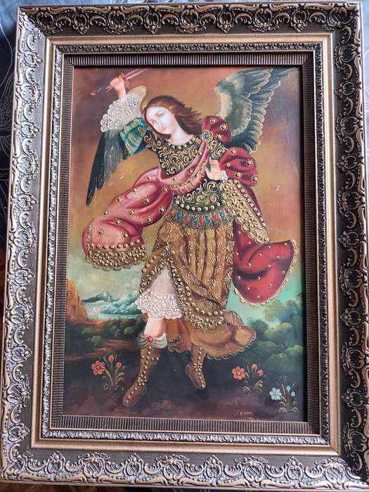 Oil paint Arc angel