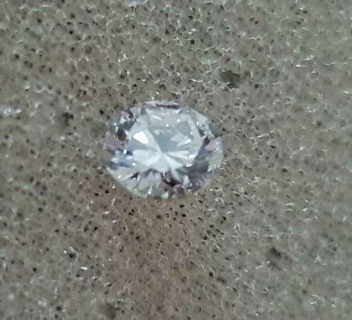 Diamond**Certified**  1.017Cts E Color SI1 Natural Loose White Natural