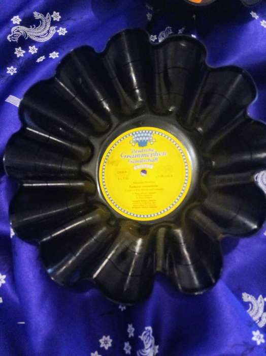 Set of 3 Record Bowls - CLASSICAL Music Recycled Vinyl LPs