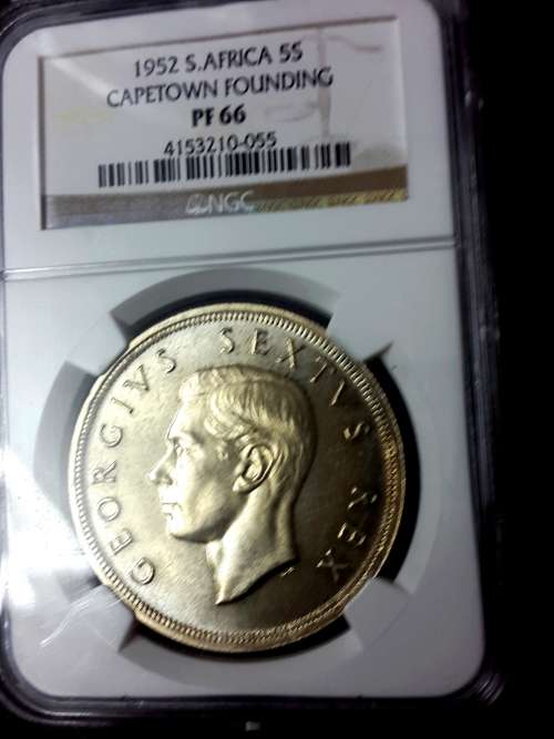 1952   UNION CROWN GRADED PF66    BY NGC