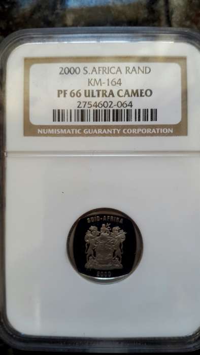 2000 RSA R1  GRADED   PF 66 ULTRA CAMEO  BY NGC