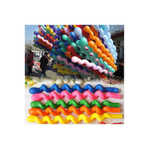 Spiral Shaped Latex Party Balloons