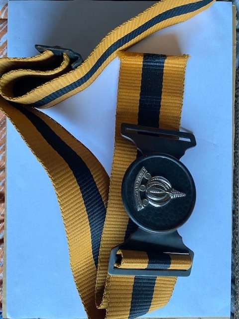 Finance Services Corps Stable Belt and Buckle.