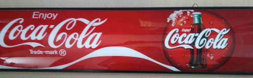 Coca-Cola pub, bar, man cave,  advert light box . LED.