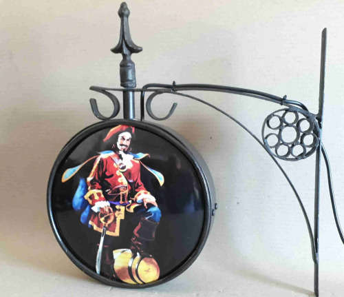 Captain Morgan Pub /bar/ man cave / garage / station double sided advert light. LED.