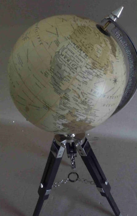 World globe.