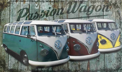 Combi BIG Metal sign.