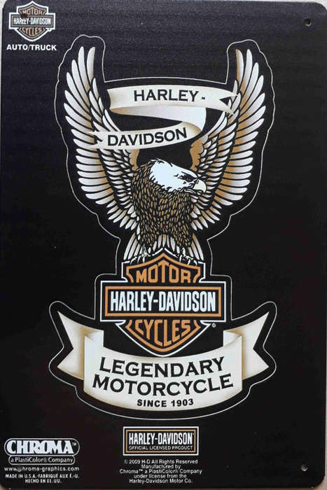 Harley-Davidson Legendary motorcycle metal sign