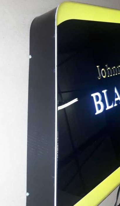 Johnnie Walker Black Label pub light. 220v LED