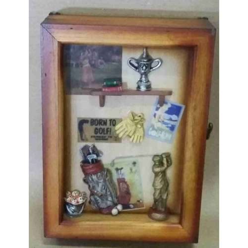 Key rack ,golf  theme.