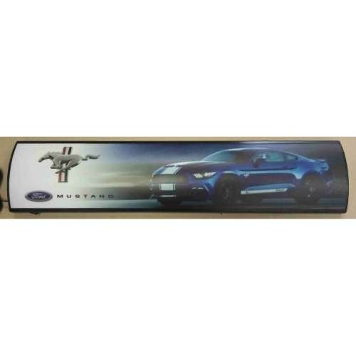 Mustang blue light box.