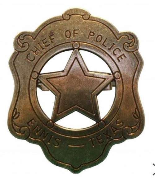 Chief of police badge metal badge 110