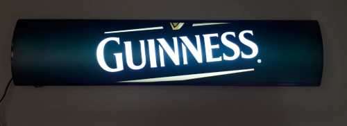 Guinness pub, bar, man cave,  advert light box . LED.