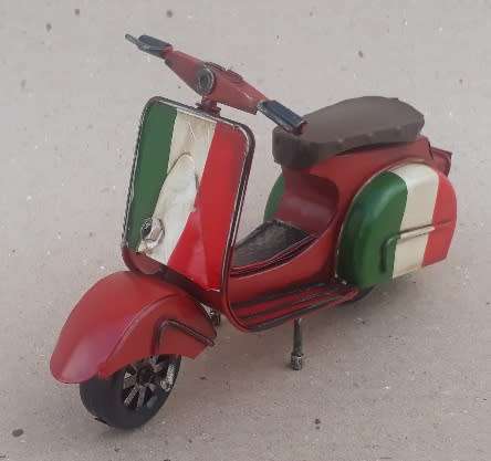 Vintage Metal Model Scooter