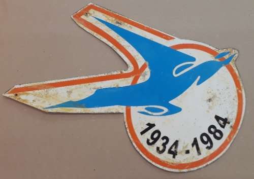 SAL Logo Used Metal Sign.