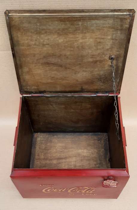 Coca-Cola Metal Cooler Box