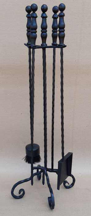 Fireplace Companion Tool Set 5 Pieces 90cm Tall