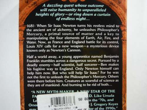 Newton`s Cannon - J. Gregory Keyes (SOFTCOVER)