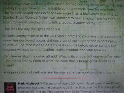 8 Minutes to.. Digital Winter - Paperback - Mark Hitchcock and Alton Gansky