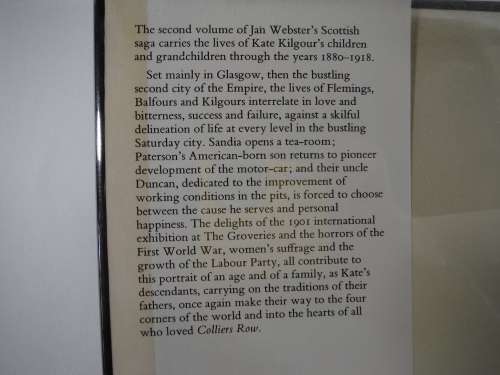 Saturday City - Hardcover - Jan Webster (Author of Colliers Row)