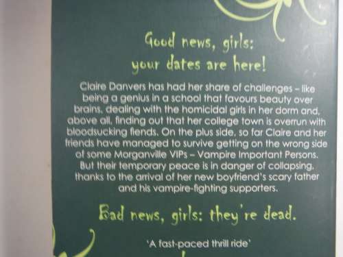 The Dead Girls Dance- Rachel Cain (The Morganville Vampire Book 2) SOFTCOVER