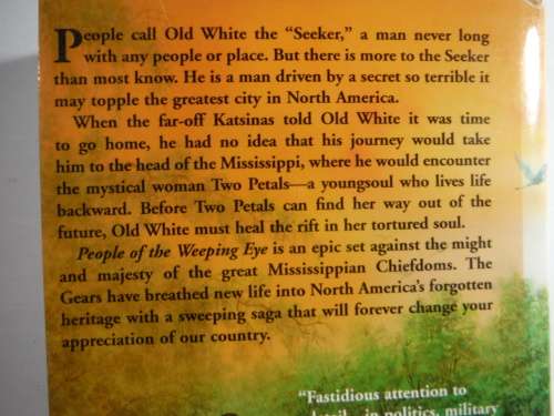 People of the Weeping Eye (Book 15) W. Michael Gear and Kathleen O` Neal Gear (SOFTCOVER)