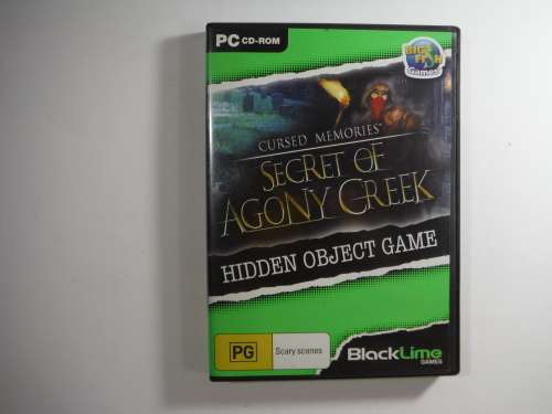 Secret Of Agony Creek: Cursed Memories - Hidden Object Game ( PC CD- ROM) (UNTESTED)