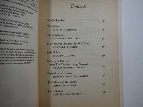 Stories For Tens And Over - Paperback - Edited by Sara and Stephen Corrin