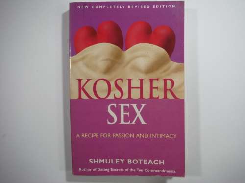 Kosher Sex - Paperback - Shmuley Boteach