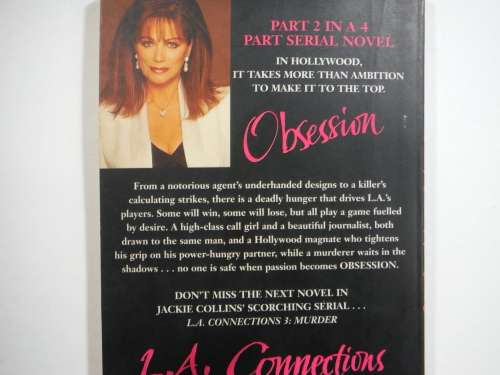 Obsession- SOFTCOVER- Jackie Collins (LA Connections )