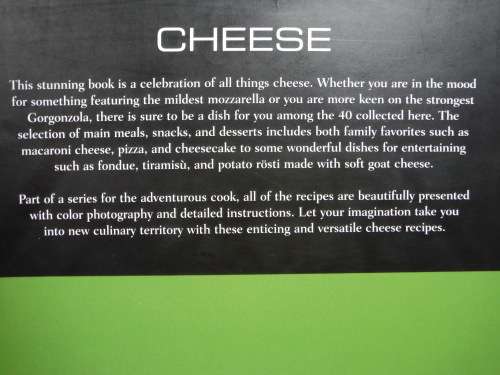 Cheese : 40 Sumptuous Cheese Recipes for All Occasions