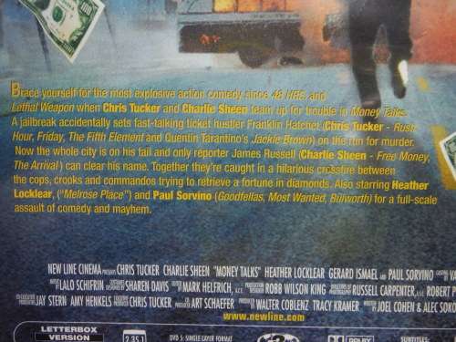 Money Talks - DVD